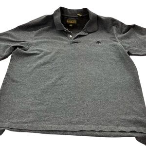 Timberland Gray Polo Classic Cotton Blend